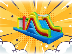 Bounce house rental Chicago - Rainbow Obstacle Course