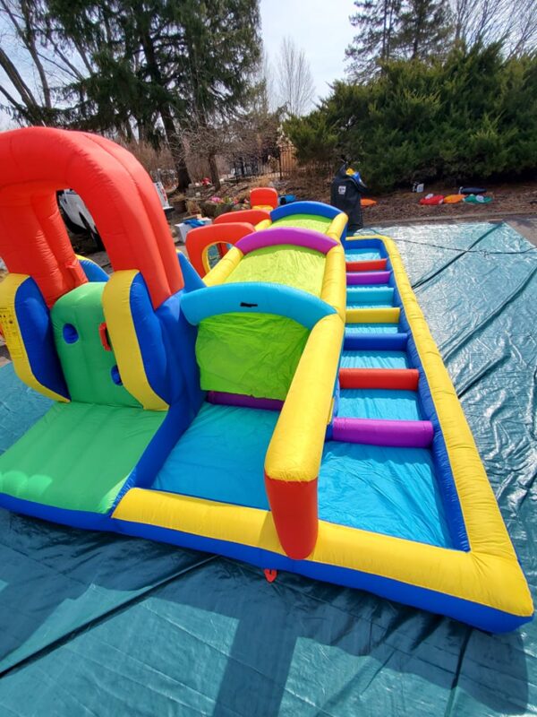Obstacle 4 back view Bounce house rental