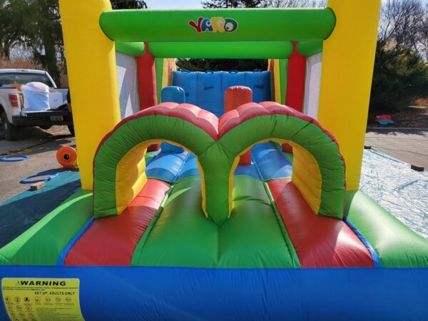 Obstacle 3 Front view III Bounce house rental