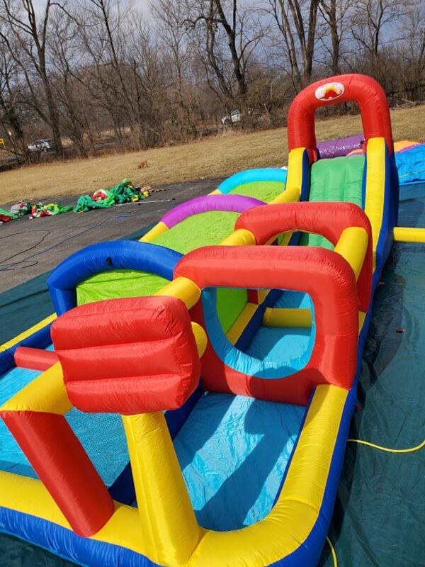 Obstacle 4 front view Bounce house rental