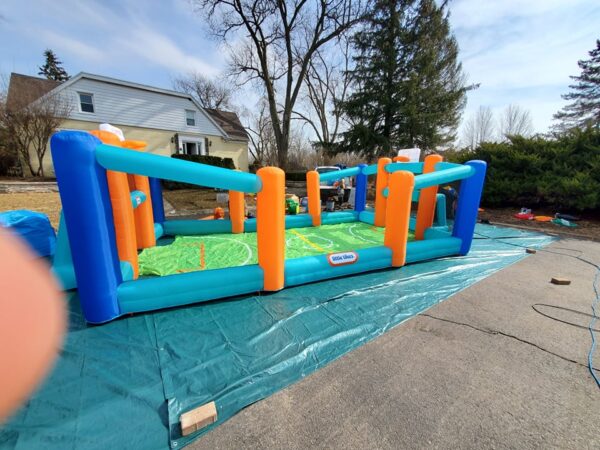 Bounce house rental Chicago - Soccer & Basketball Court