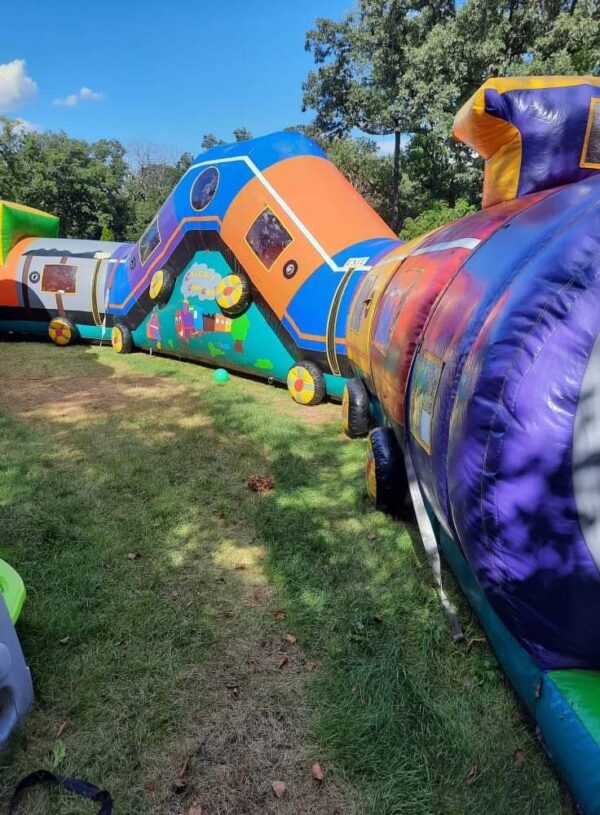 Bounce house rental Chicago - Crazy train