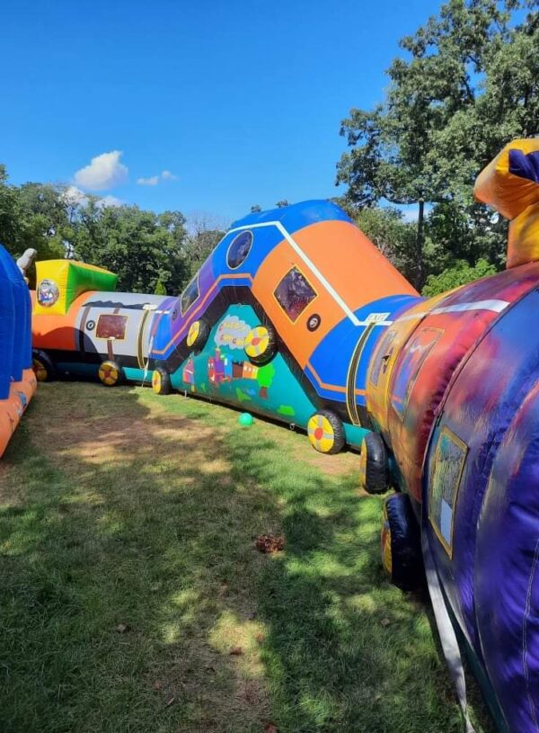 Bounce house rental Chicago - Crazy train