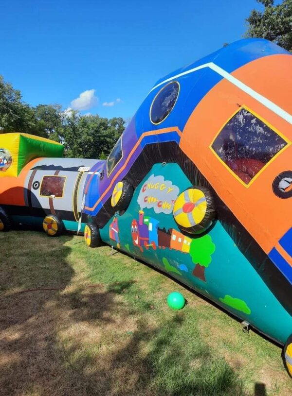 Bounce house rental Chicago - Crazy train