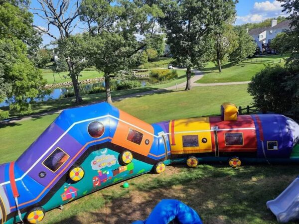 Bounce house rental Chicago - Crazy train