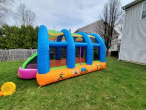 Bounce house rental Chicago - football